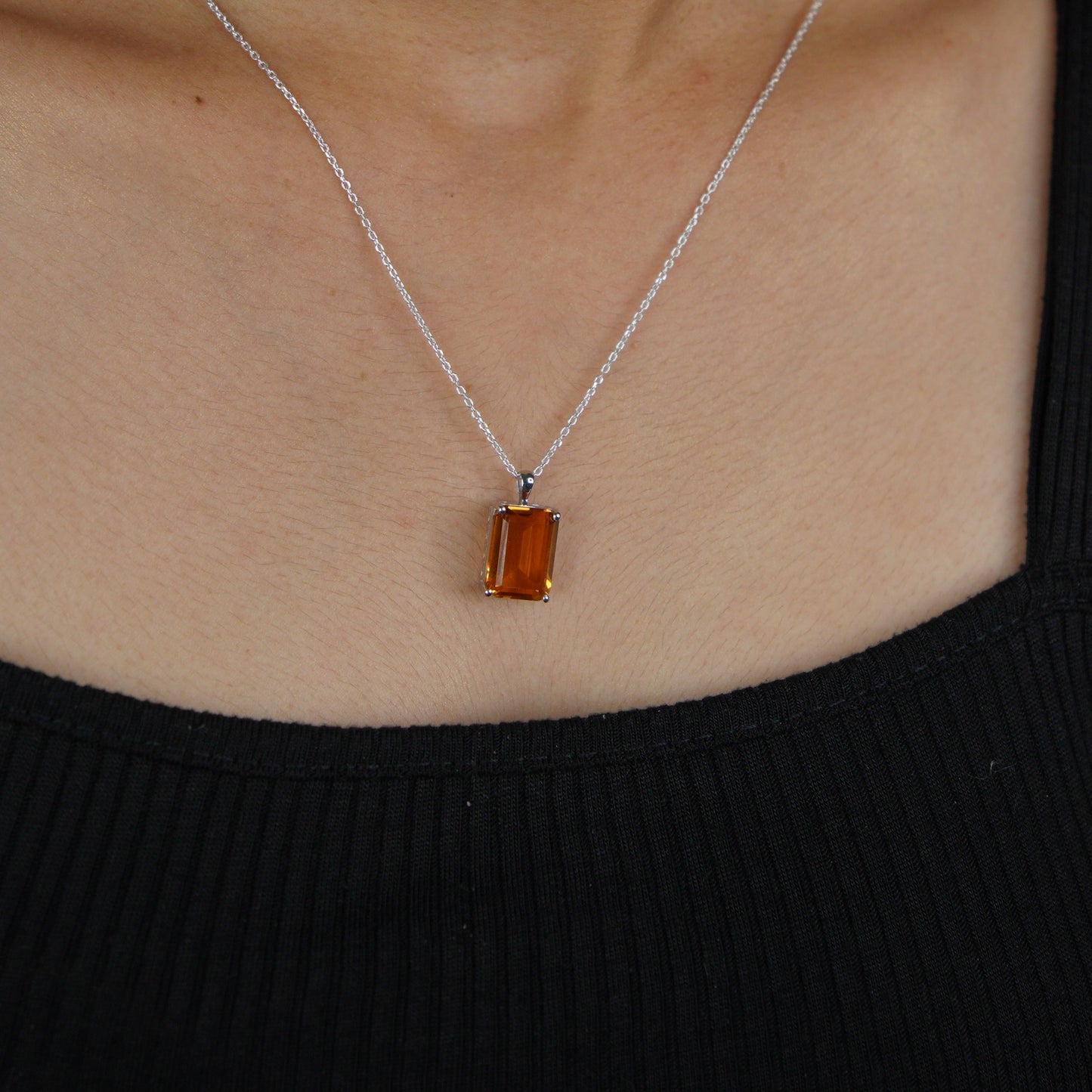 SOLO PENDANT - CITRINE(S)