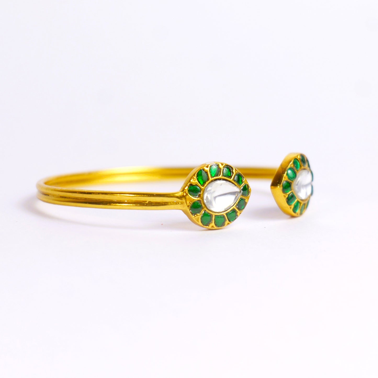 LEAFLET KUNDAN BRACELET