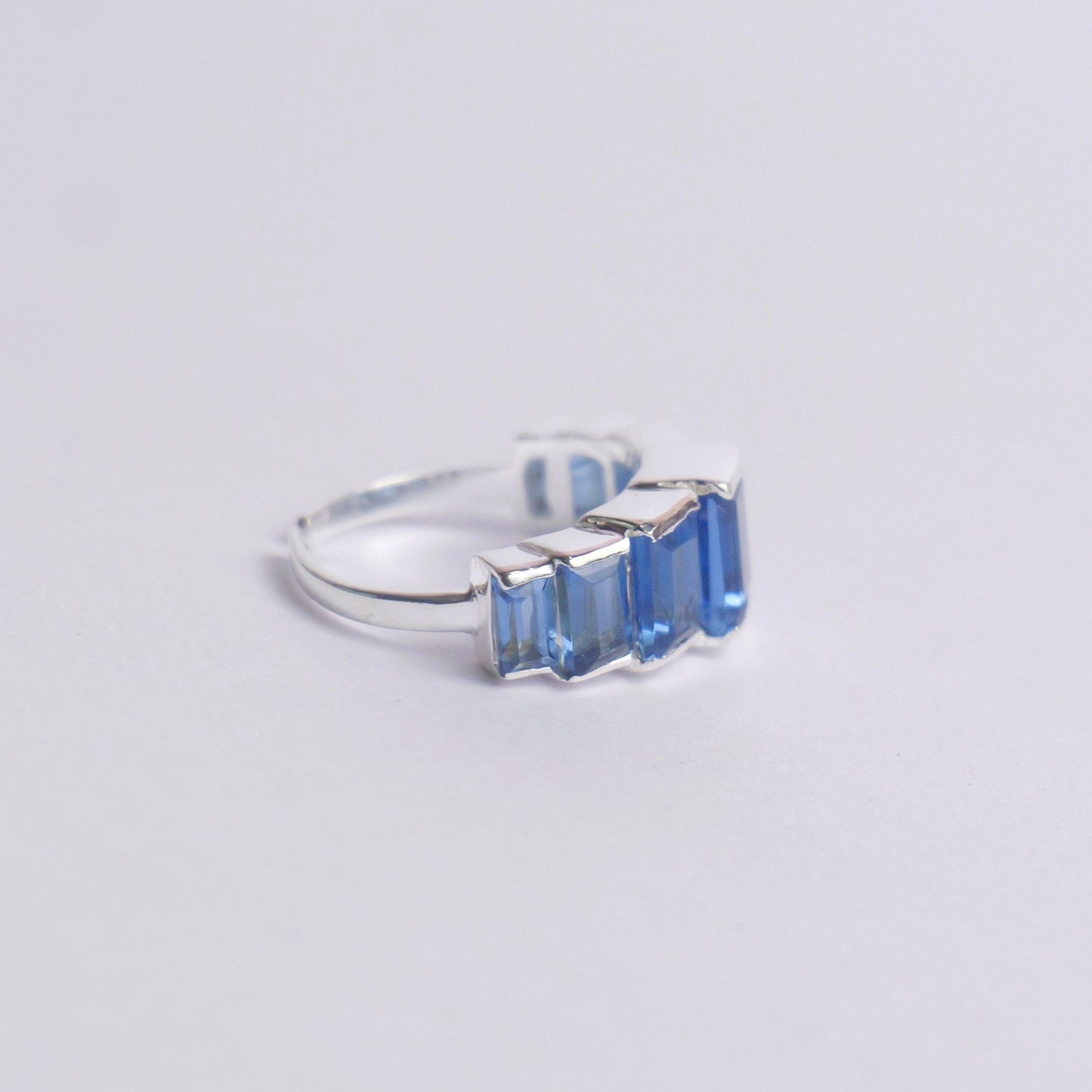 STEP STACK RING ADJUSTABLE- TOPAZ(S)