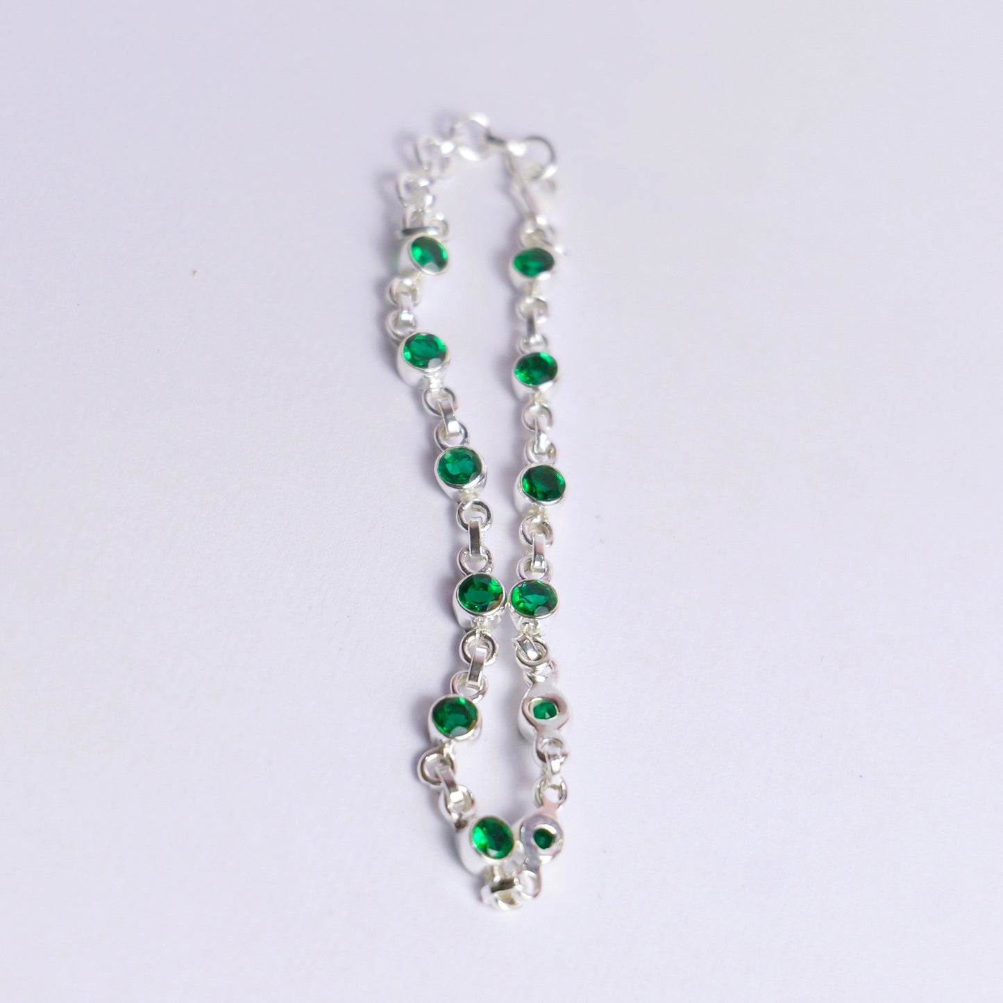 DEWDROP BRACELET- EMERALD(S)
