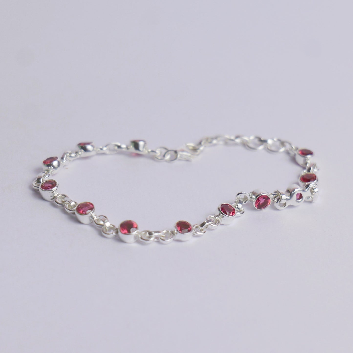 DEWDROP BRACELET- RUBY(S)