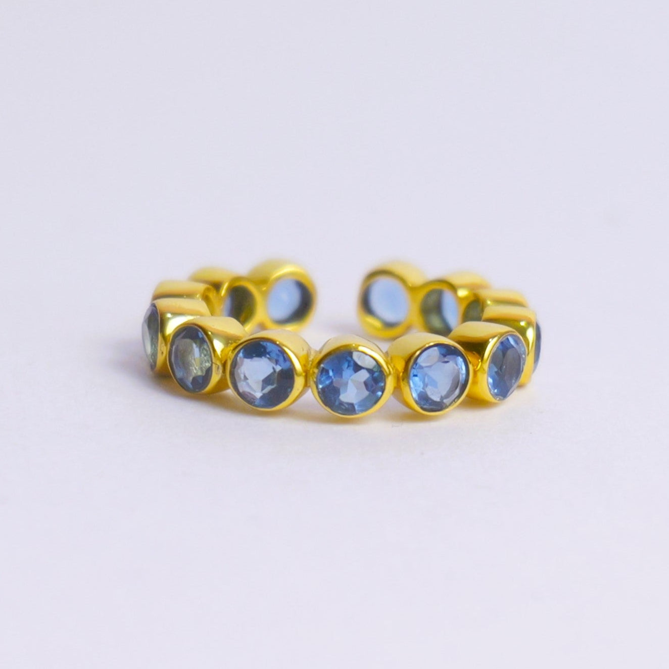 BEZEL RING ADJUSTABLE- TOBAZ(G)