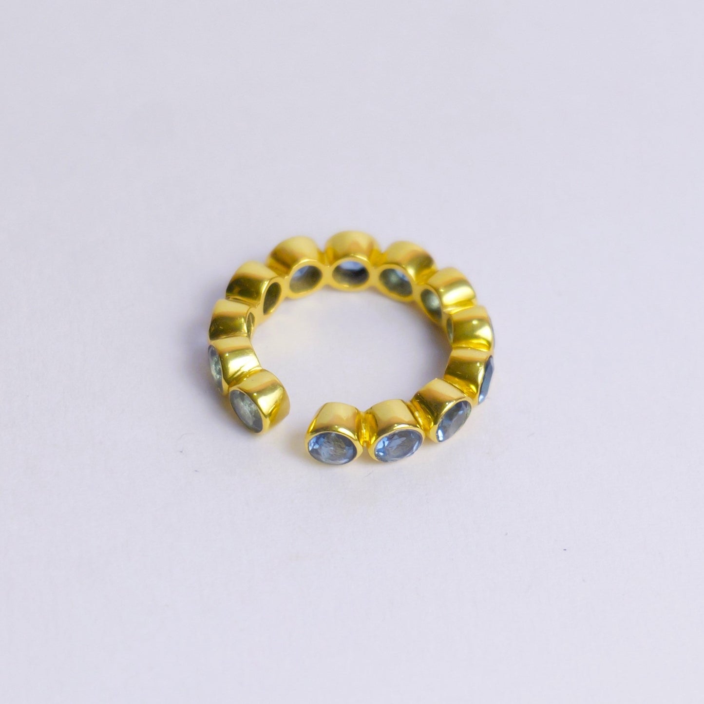 BEZEL RING ADJUSTABLE- TOBAZ(G)