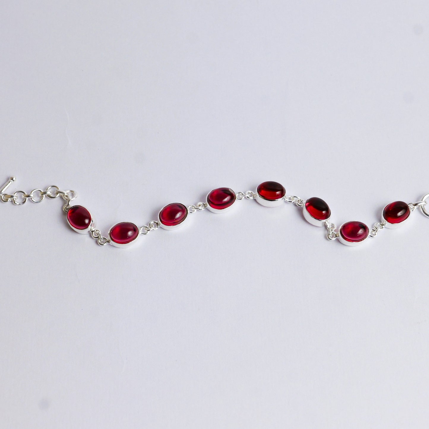 BEZEL BRACELET- RUBY(S)
