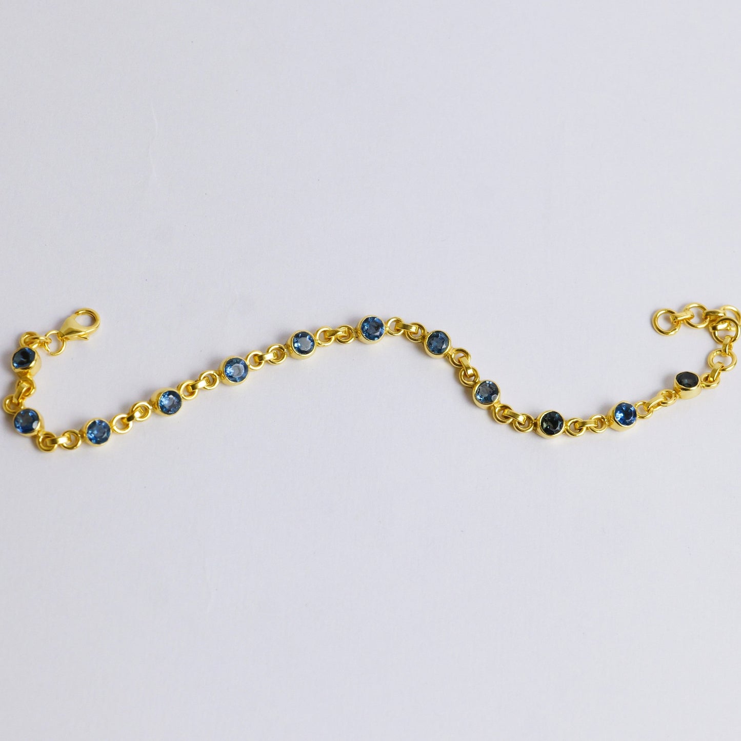 DEWDROP BRACELET- TOPAZ(G)