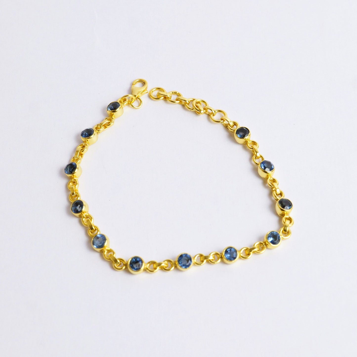 DEWDROP BRACELET- TOPAZ(G)