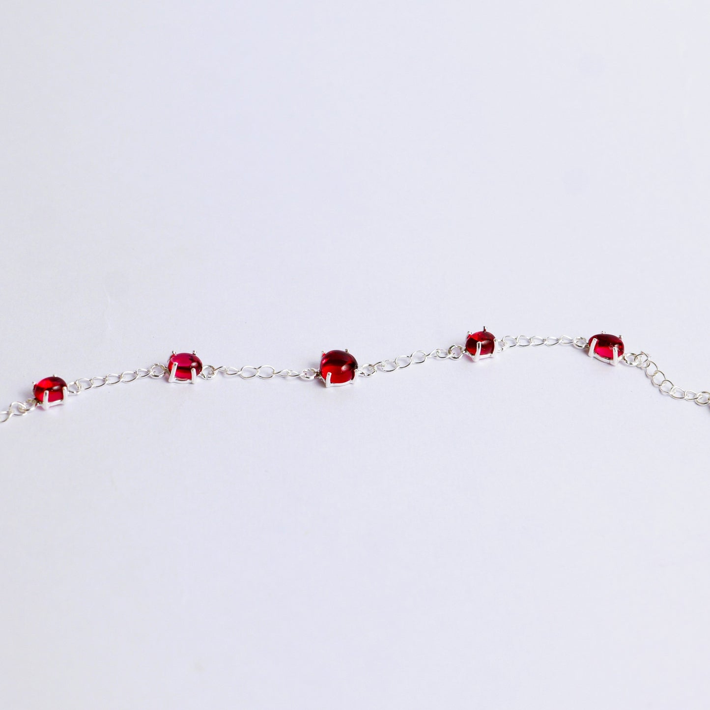 PENTA STONE BRACELET- RUBY(S)