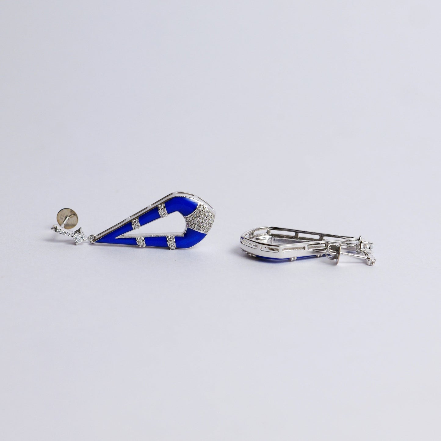 STELLAR EARRINGS- BLUE
