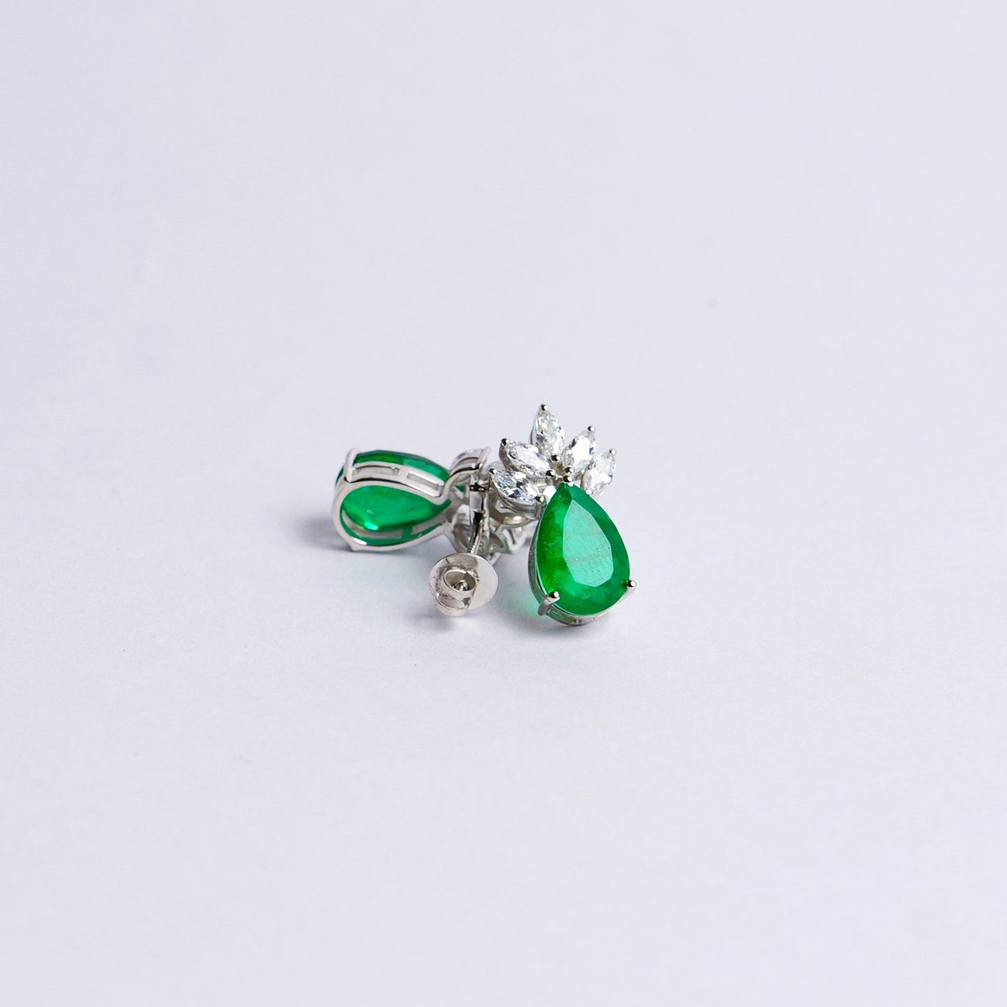 SCARLET EARRINGS- EMERALD(S)