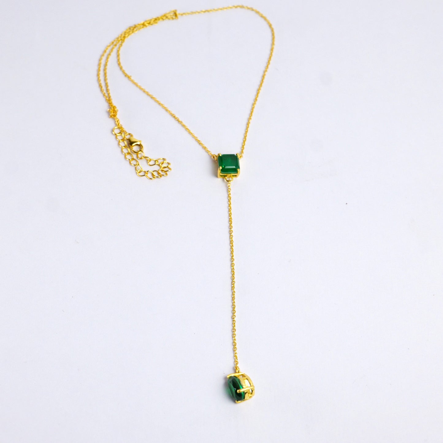 TWIN PENDANT -EMERALD