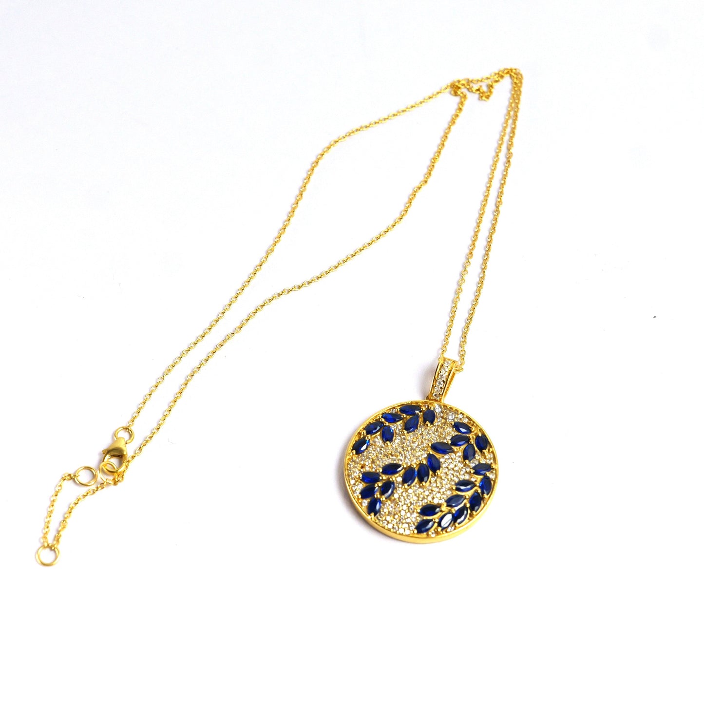 FLORA PENDANT- BLUE