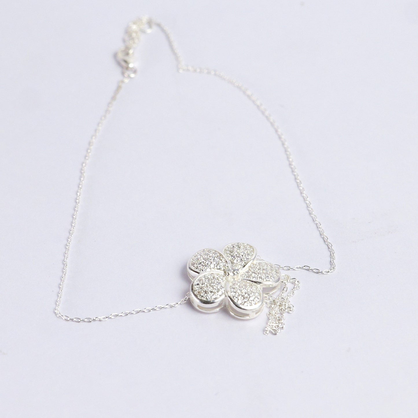 FLORETTE PENDANT- SILVER