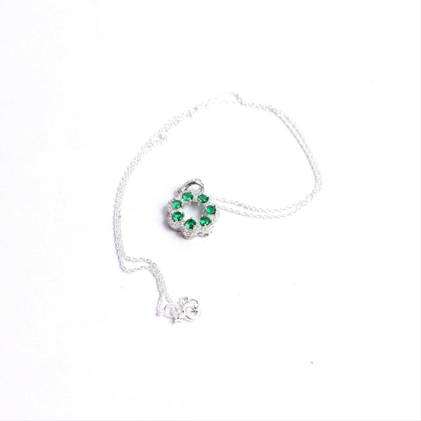 BLOOM PENDANT- EMERALD