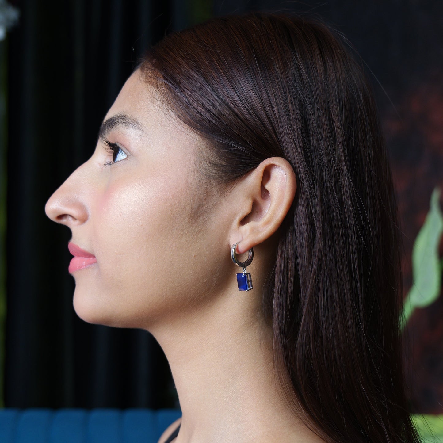 CLASSIC SQUARE EARRINGS- TOPAZ(S)