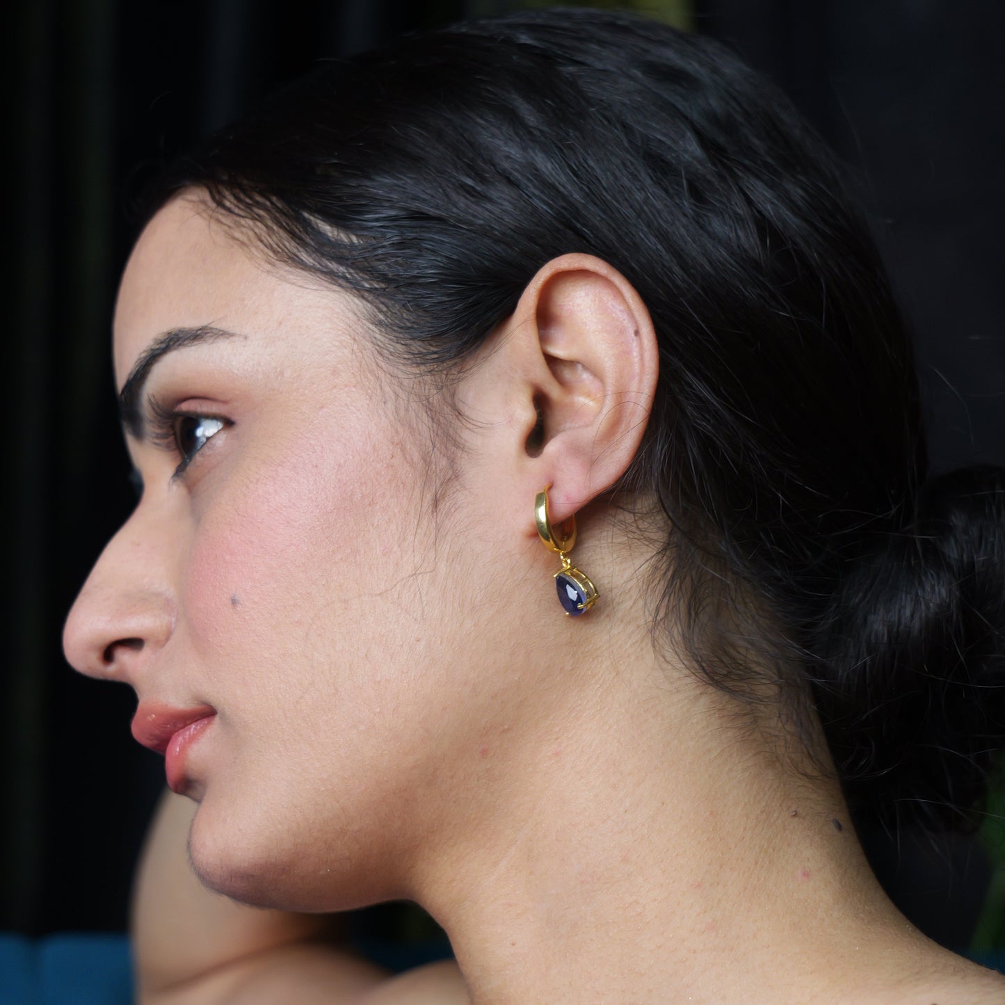 CLASSIC DROP EARRINGS- TOPAZ(G)