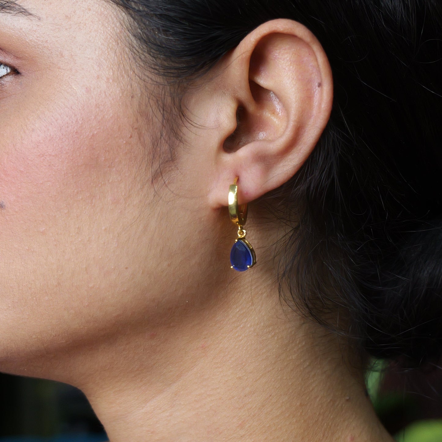 CLASSIC DROP EARRINGS- TOPAZ(G)