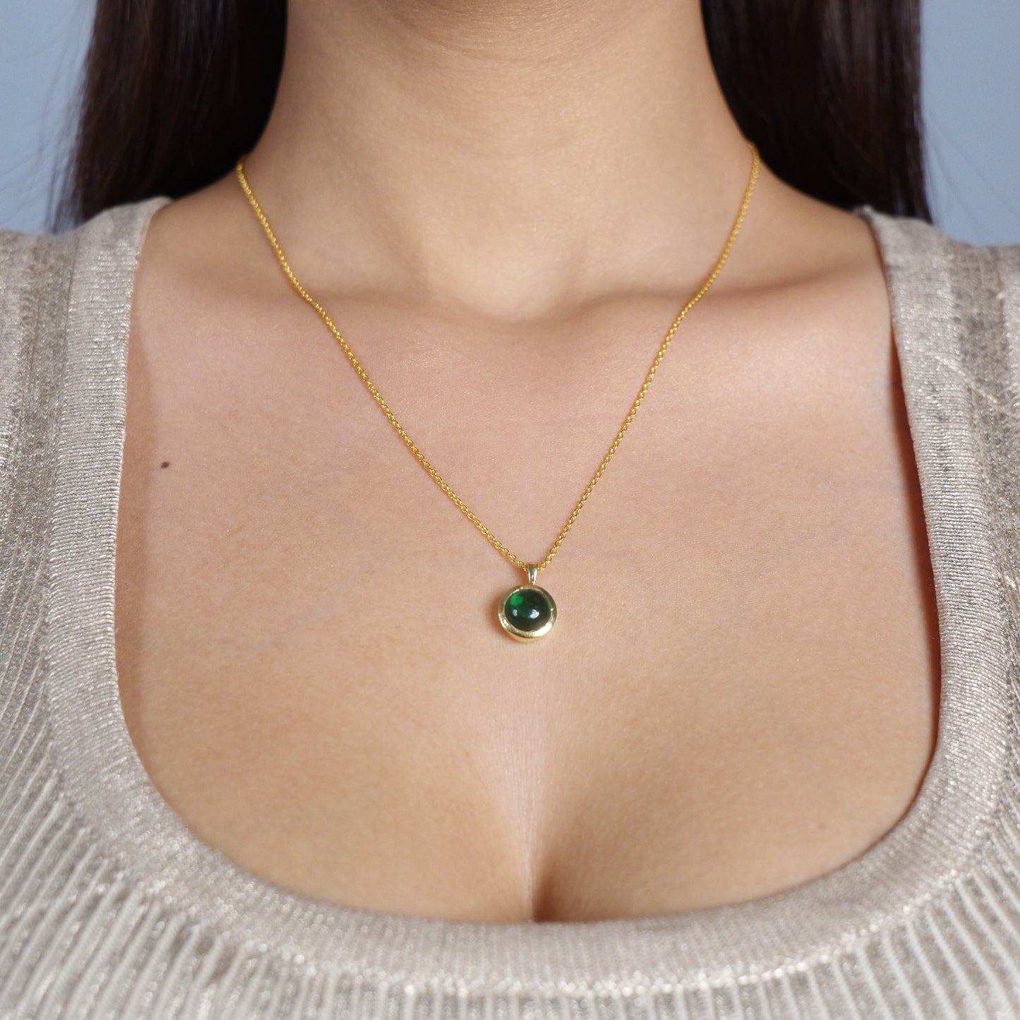 CLASSIC ORO PENDANT- EMERALD