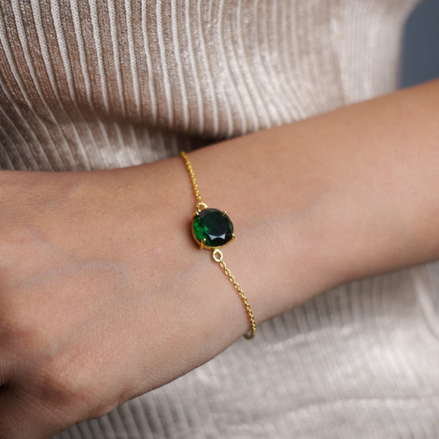 SOLOIST BRACELET- EMERALD(G)