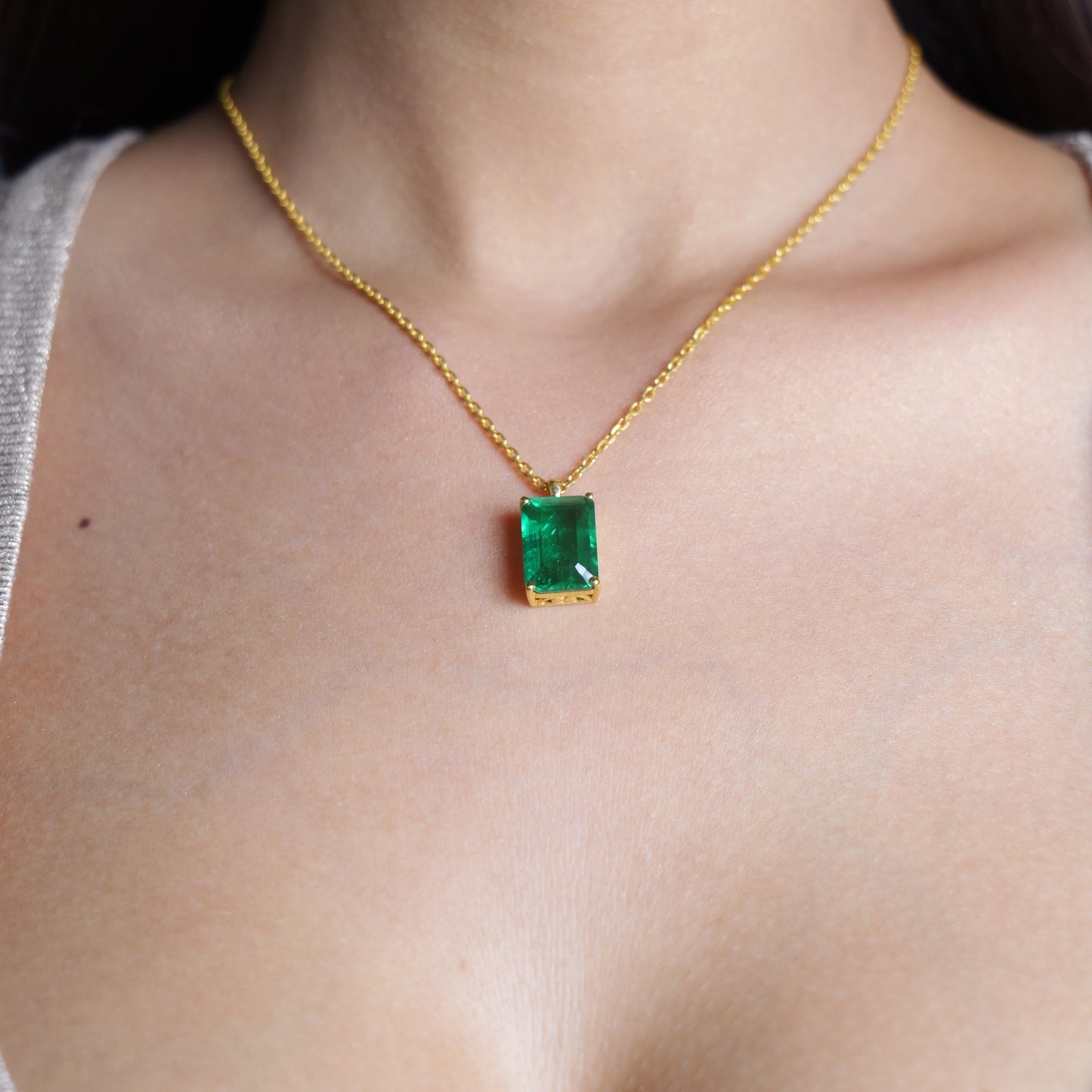 SOLO PENDANT - EMERALD(G)