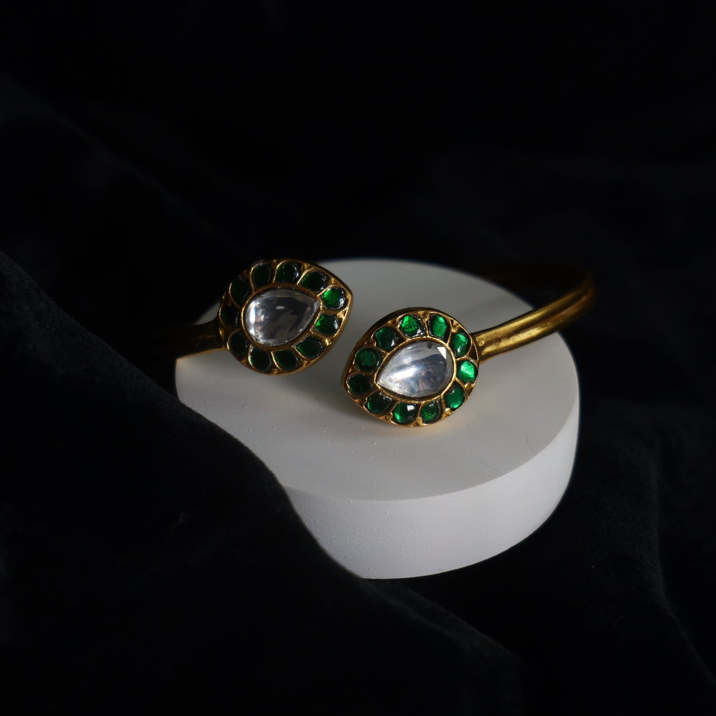 LEAFLET KUNDAN BRACELET