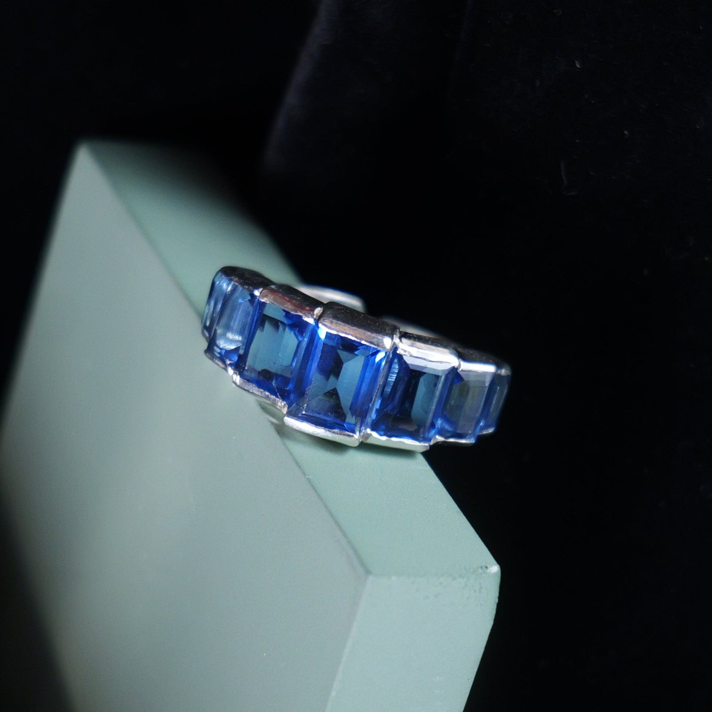 STEP STACK RING ADJUSTABLE- TOPAZ(S)