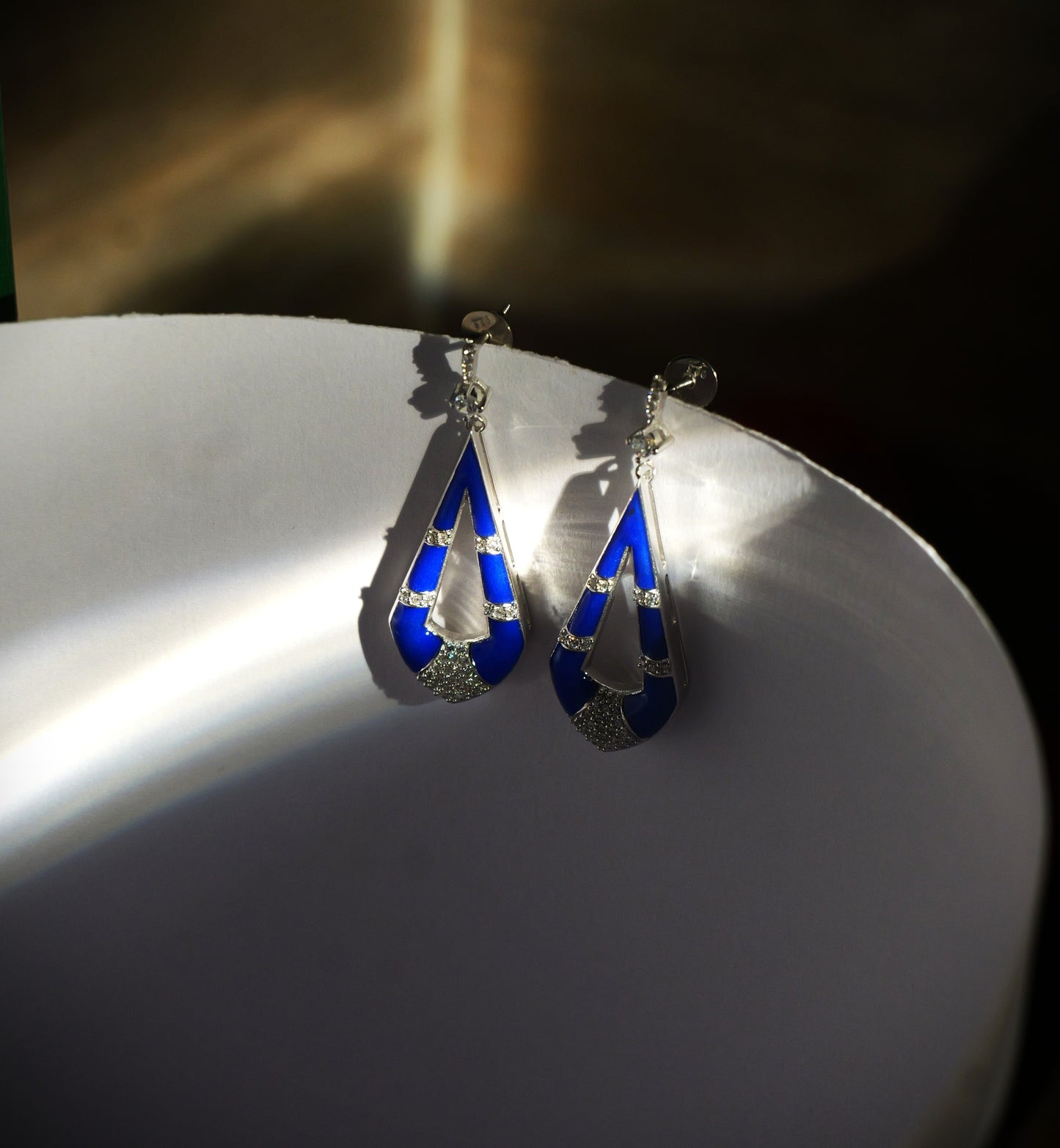 STELLAR EARRINGS- BLUE