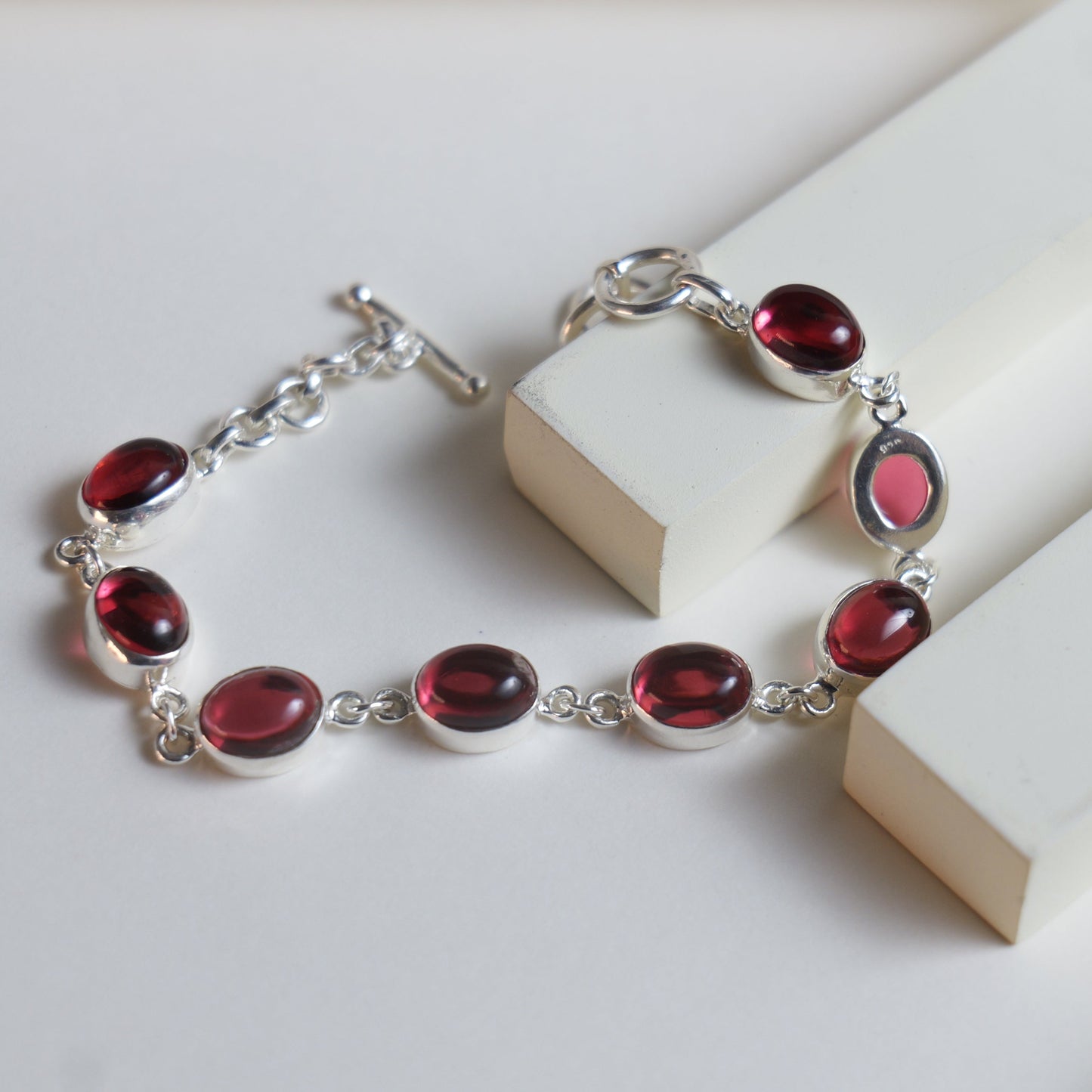 BEZEL BRACELET- RUBY(S)