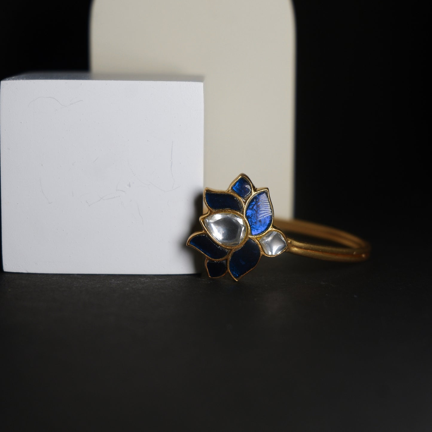 LOTUS KUNDAN BRACELET
