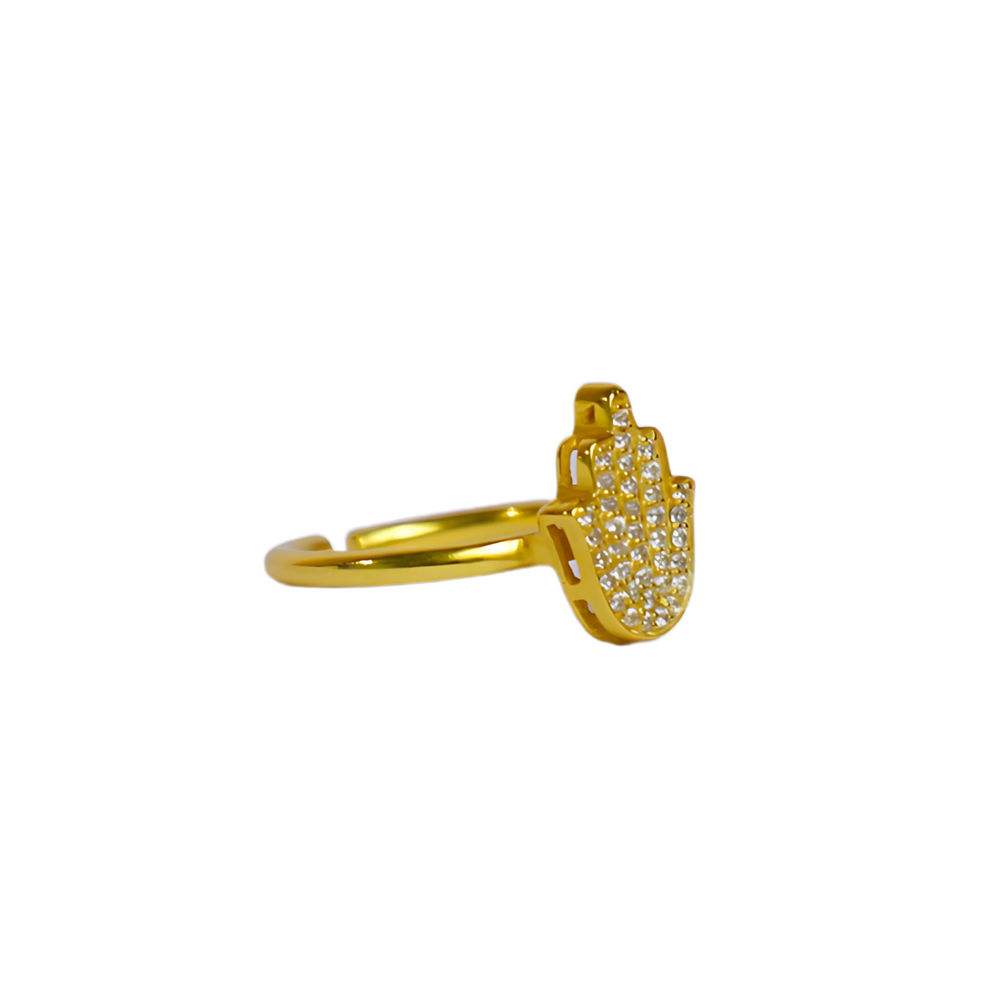 PALM RING ADJUSTABLE- GOLD