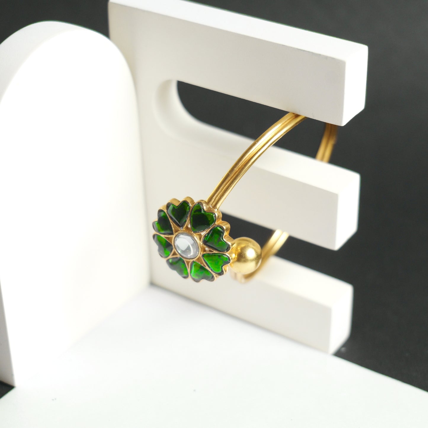 FLORAL KUNDAN BRACELET