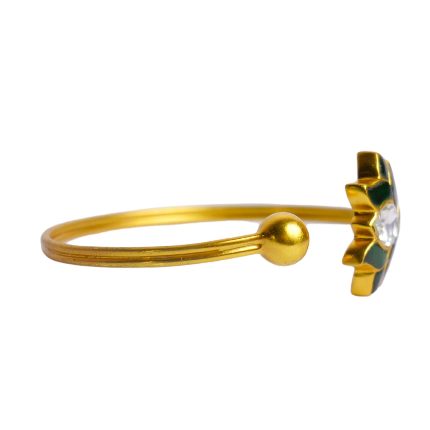 LOTUS KUNDAN BRACELET