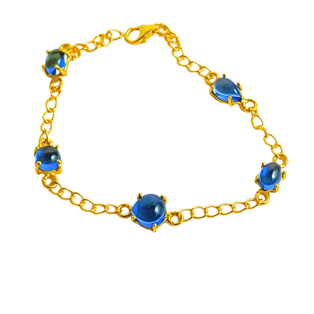 PENTA STONE BRACELET- TOPAZ(G)