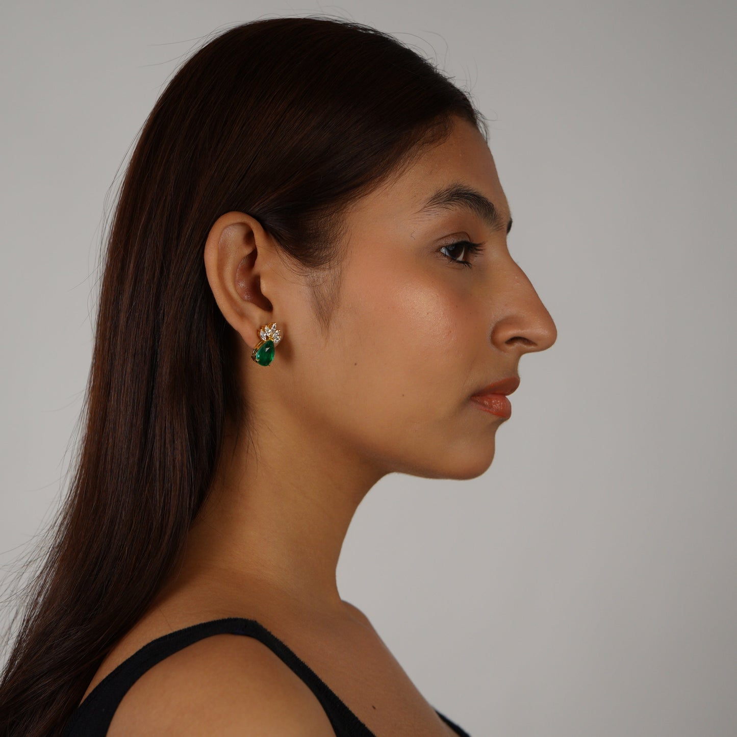 SCARLET EARRINGS- EMERALD(G)