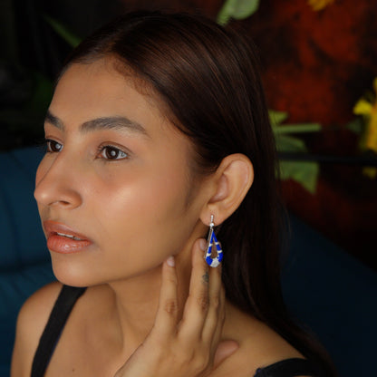 STELLAR EARRINGS- BLUE