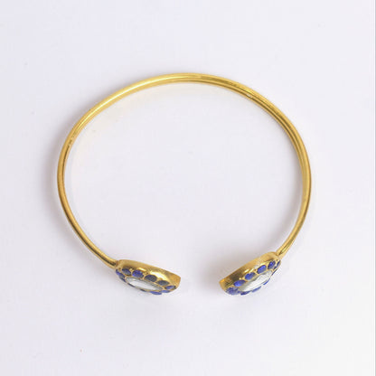 LEAFLET KUNDAN BRACELET