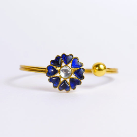 FLORAL KUNDAN BRACELET