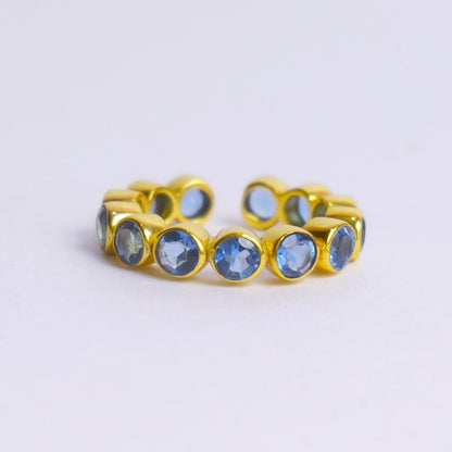 BEZEL RING ADJUSTABLE- TOBAZ(G)