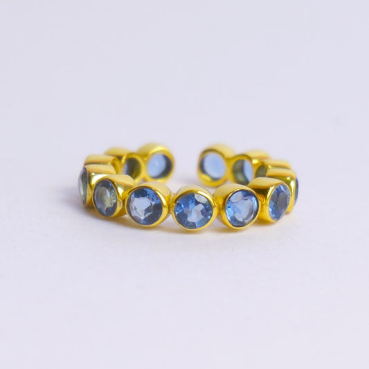 BEZEL RING ADJUSTABLE- TOBAZ(G)