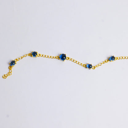 PENTA STONE BRACELET- TOPAZ(G)