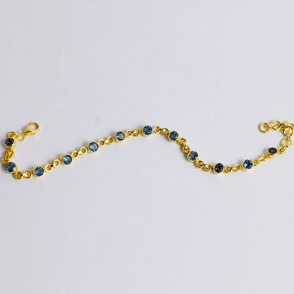 DEWDROP BRACELET- TOPAZ(G)