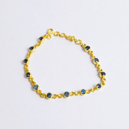 DEWDROP BRACELET- TOPAZ(G)
