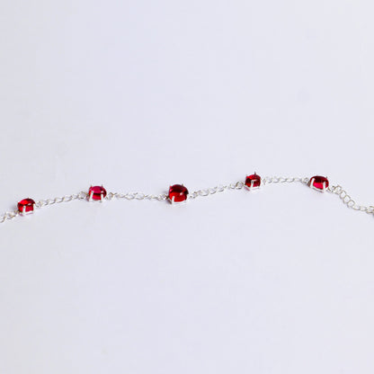 PENTA STONE BRACELET- RUBY(S)