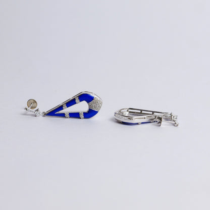 STELLAR EARRINGS- BLUE