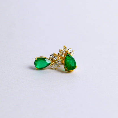 SCARLET EARRINGS- EMERALD(G)