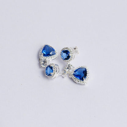 VELVET DROP EARRINGS- TOPAZ(S)