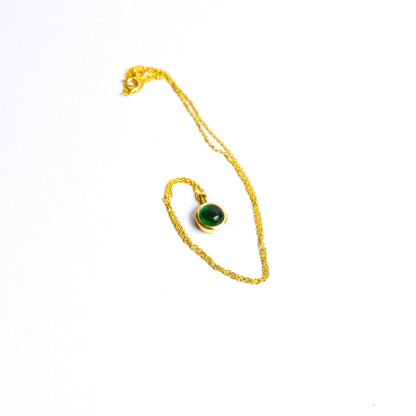 CLASSIC ORO PENDANT- EMERALD