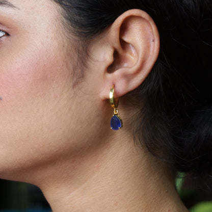 CLASSIC DROP EARRINGS- TOPAZ(G)