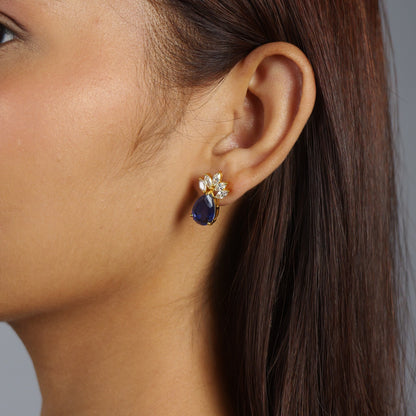 SCARLET EARRINGS- TOPAZ(G)