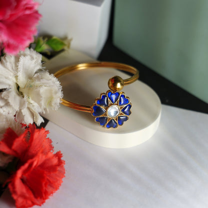 FLORAL KUNDAN BRACELET