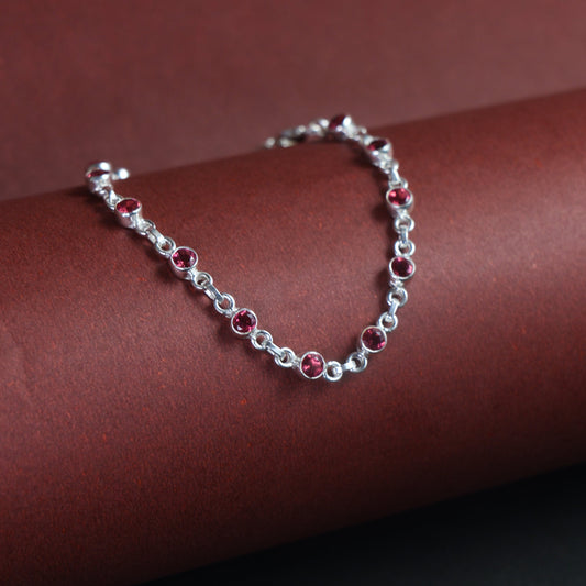 DEWDROP BRACELET- RUBY(S)